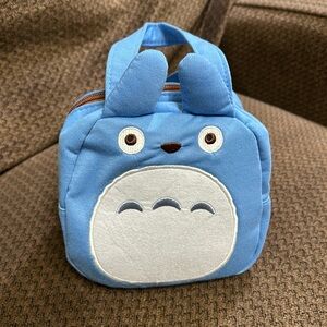 My Neighbor Totoro Die Cut Lunch Bag (Blue)